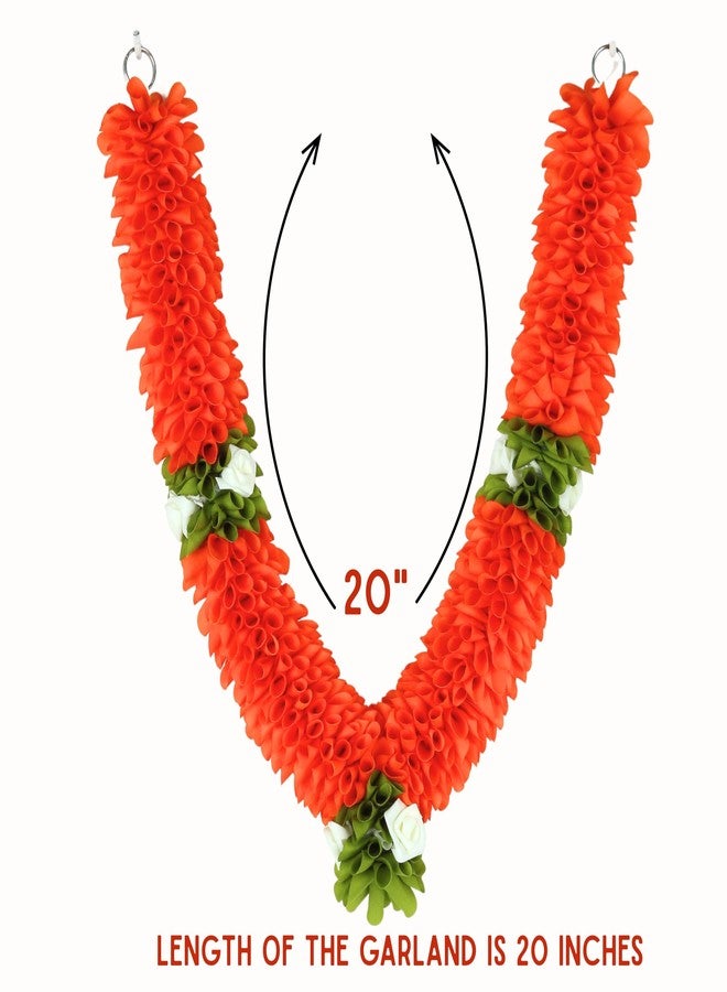 Veltic- Pack of Three Half Meter Garland-Orange VE51O - Image 3